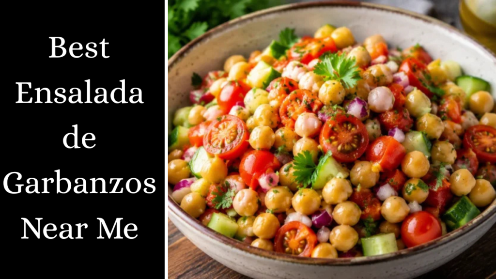 Best Ensalada de Garbanzos Near Me